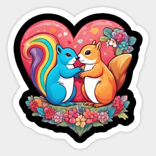 Squirrel Lover Sticker